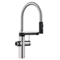 Смеситель 3-в-1 Blanco EVOL-S Pro Filter 526311 нержавеющая сталь