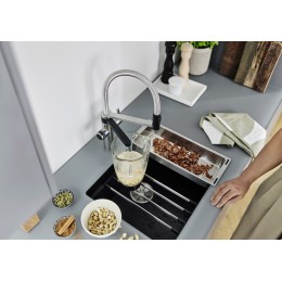 Смеситель 3-в-1 Blanco EVOL-S Pro Filter 526311 нержавеющая сталь