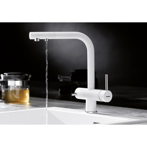 Смеситель Blanco FONTAS II 525141 Silgranit белый