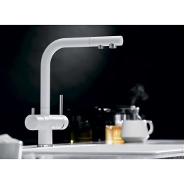 Смеситель Blanco FONTAS II 526943 Silgranit мягкий белый