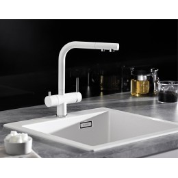 Смеситель Blanco FONTAS II 526943 Silgranit мягкий белый