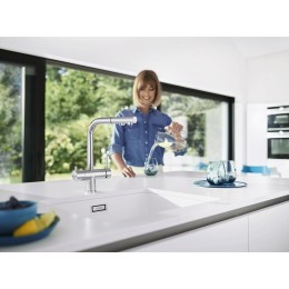 Смеситель Blanco FONTAS-S II 525199 нержавеющая сталь