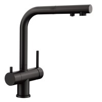 Смеситель Blanco FONTAS-S II 526672 Silgranit матовый черный