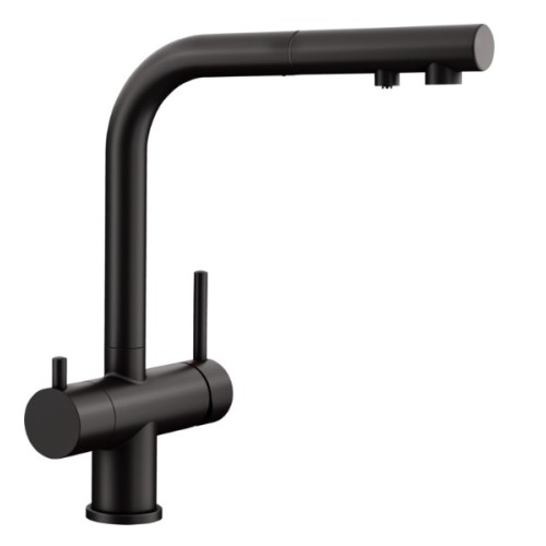 Смеситель Blanco FONTAS-S II 526672 Silgranit матовый черный