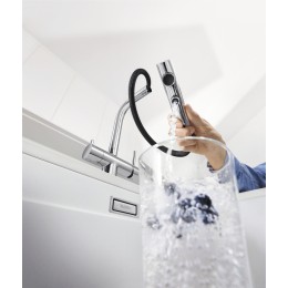 Смеситель Blanco FONTAS-S II 527715 платина сатин