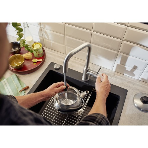 Смеситель Blanco JANDORA-S 526614 нержавеющая сталь