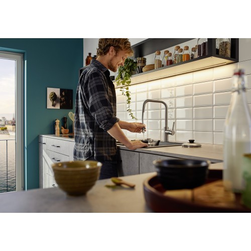 Смеситель Blanco JANDORA-S 526614 нержавеющая сталь