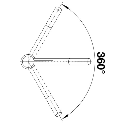 Смеситель Blanco Kano 525030 Silgranit белый