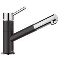 Смеситель Blanco Kano-S 526174 Silgranit черный