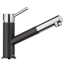 Смеситель Blanco Kano-S 526174 Silgranit черный