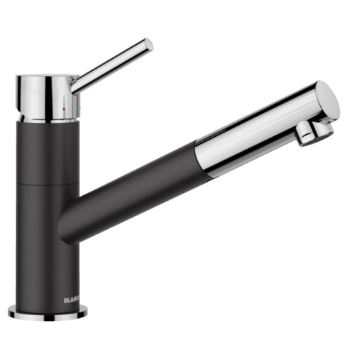 Смеситель Blanco Kano-S 526174 Silgranit черный