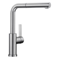 Смеситель Blanco LANORA-S-F 526180 нержавеющая сталь