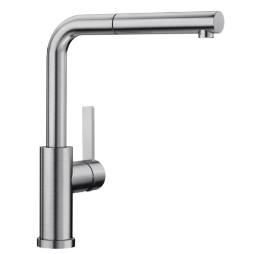 Смеситель Blanco LANORA-S-F 526180 нержавеющая сталь