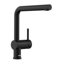 Смеситель Blanco LINUS 525806 Silgranit матовый черный