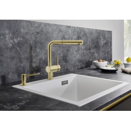 Смеситель Blanco LINUS-S 526684 золото