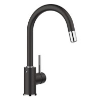 Смеситель Blanco MIDA-S 521455 Silgranit антрацит