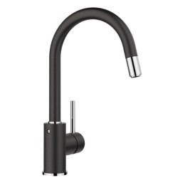 Смеситель Blanco MIDA-S 521455 Silgranit антрацит