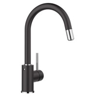 Смеситель Blanco MIDA-S 526146 Silgranit черный