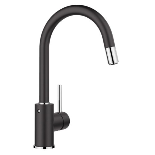 Смеситель Blanco MIDA-S 526146 Silgranit черный