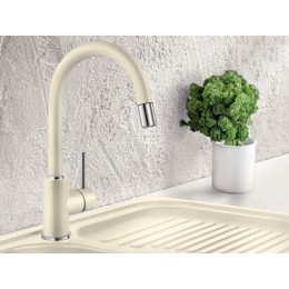 Смеситель Blanco MIDA-S SILGRANIT белый 521457