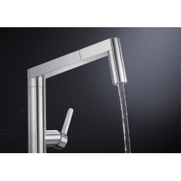 Смеситель Blanco PANERA-S 521547 нержавеющая сталь