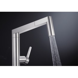 Смеситель Blanco PANERA-S 521547 нержавеющая сталь