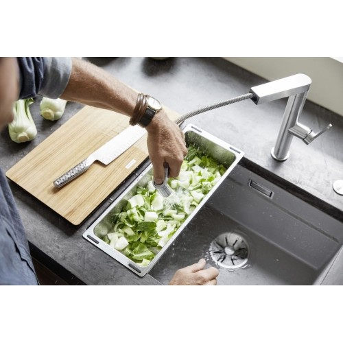 Смеситель Blanco PANERA-S 521547 нержавеющая сталь