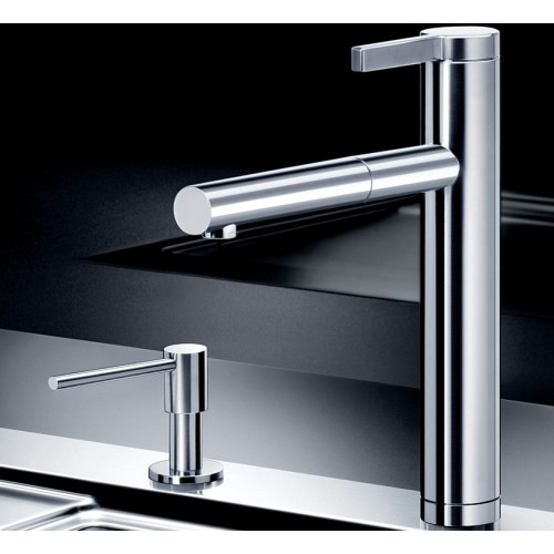 Смеситель Blanco Linee нержавеющая сталь матовая