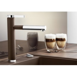 Смеситель Blanco Linee-S Silgranit антрацит