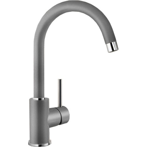 Смеситель Blanco MIDA Silgranit алюметаллик