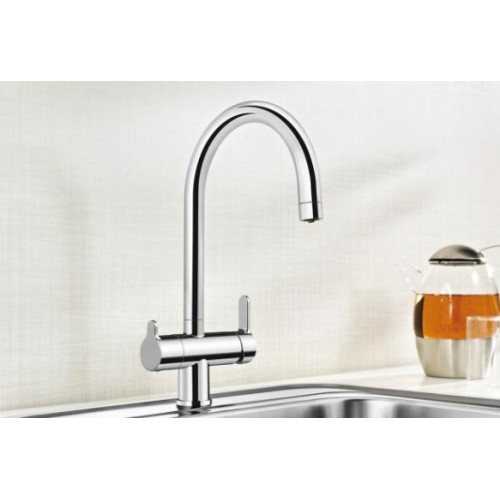 Смеситель Blanco TRIMA Хром + фильтр для воды BWT-БАРЬЕР EXPERT STANDARD хром