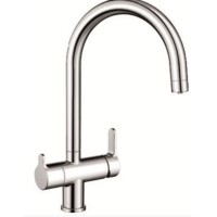 Смеситель Blanco TRIMA Хром + фильтр для воды BWT-БАРЬЕР EXPERT STANDARD хром