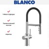 Смеситель 3-в-1 Blanco CATRIS-S Flexo Filter 526705 хром