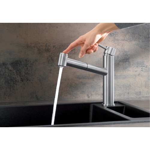 Смеситель Blanco AMBIS-S нержавеющая сталь полированная