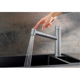 Смеситель Blanco AMBIS-S нержавеющая сталь полированная