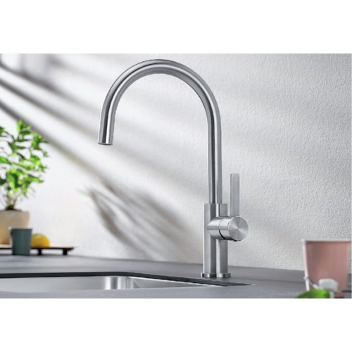 Смеситель Blanco CANDOR полированная нержавеющая сталь