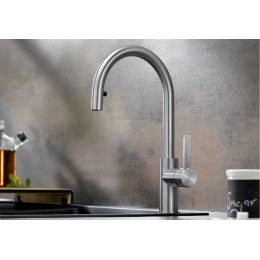 Смеситель Blanco CANDOR-S полированная нержавеющая сталь