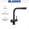 Смеситель Blanco FONTAS-S II 526672 Silgranit матовый черный