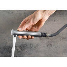 Смеситель Blanco LANORA-S полированная нержавеющая сталь