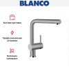Смеситель Blanco Linus Silgranit алюметаллик
