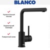 Смеситель Blanco MILA 526778 Silgranit матовый черный