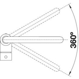 Смеситель Blanco Mili Silgranit мускат