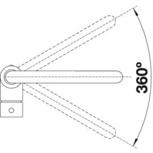 Смеситель Blanco Mili Silgranit кофе