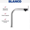 Смеситель Blanco Vonda нержавеющая сталь