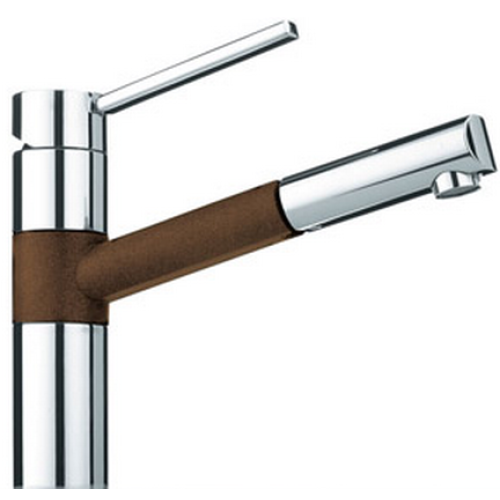 Смеситель Franke 350 хром/шоколад