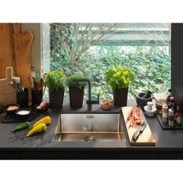 Смеситель Franke Atlas Neo сталь PVD черный матовый