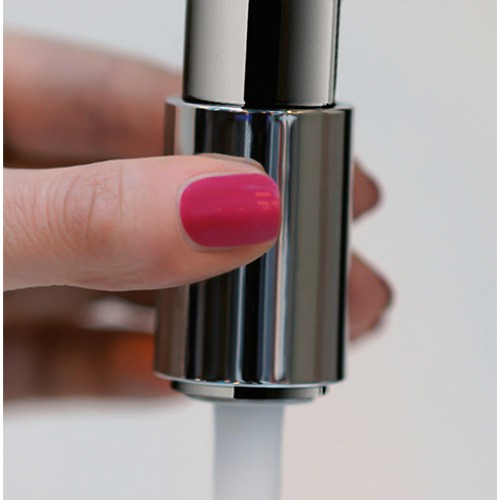 Смеситель Franke Pescara поворотный ноcик Up & Down черный матовый