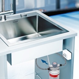 Смеситель Franke Atlas Clear Water нержавеющая сталь