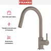 Смеситель Franke Lina с выдвижным шлангом миндаль