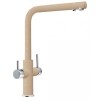 Смеситель Franke Neptune Clear Water хром/бежевый